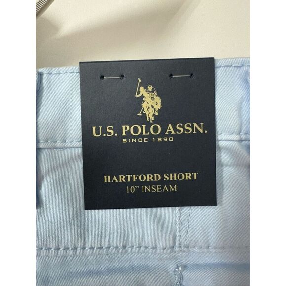NWT U. S. Polo Assn HARTFORD SHORT 10" INSEAM - Picture 5 of 10